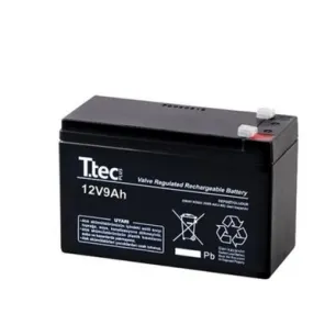 10 adet Ttec 12V 9Ah Akü 2025 Üretim