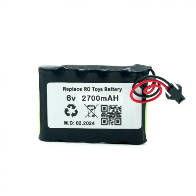 6v 2700mAh Oyuncak Araba Bataryası Siyah Soketli 6v 2700mAh Oyuncak Araba Bataryası Siyah Soketli