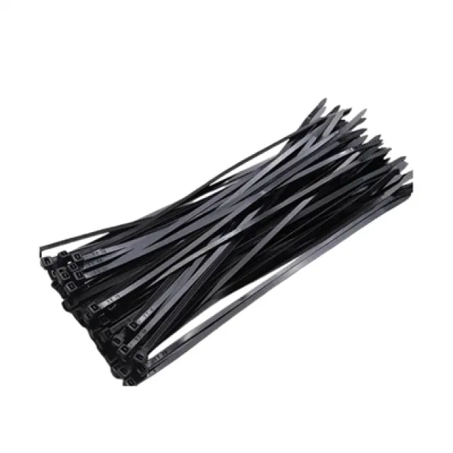 Cırtlı Siyah Plastik Kelepçe 3.6 X 150 MM Cırtlı Siyah Plastik Kelepçe 3.6 X 150 MM