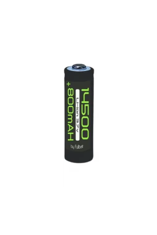 Fullbatt 14500 AA Kalem 800mAh 3.7v Li-Ion Başlıklı Ledli Fener Pili Fullbatt 14500 AA Kalem 800mAh 3.7v Li-Ion Başlıklı Ledli Fener Pili