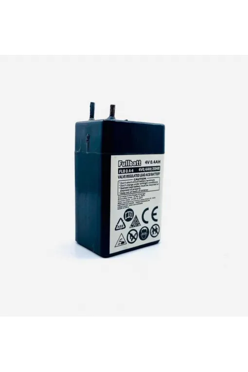 Fullbatt 4v 0.4AH Bakımsız Kuru Tip Ledli Işıldak Aküsü Fullbatt 4v 0.4AH Bakımsız Kuru Tip Ledli Işıldak Aküsü