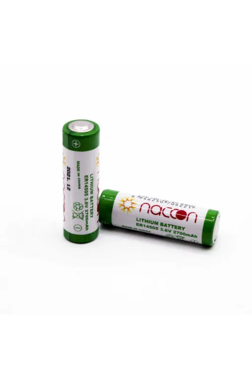 Naccon Er14505 3.6V Li-SOCI2 Lityum AA Kalem Pil Naccon Er14505 3.6V Li-SOCI2 Lityum AA Kalem Pil