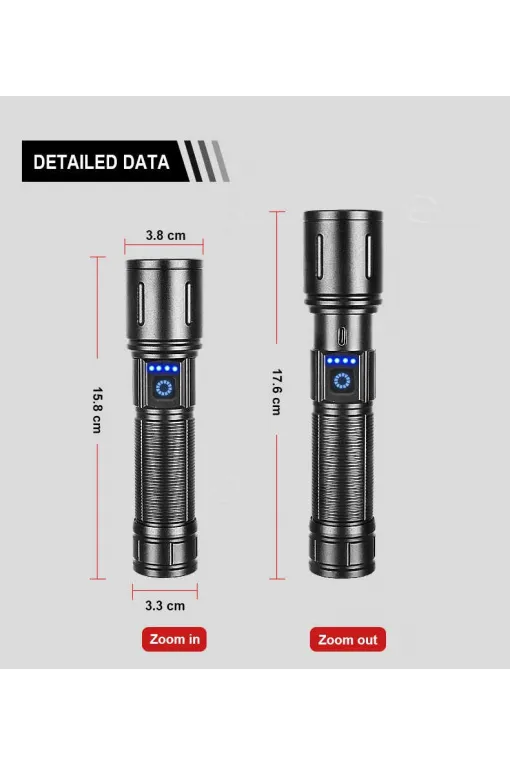 Powerdex PD-4200 Profesyonel Şarjlı El Feneri Powerdex PD-4200 Profesyonel Şarjlı El Feneri