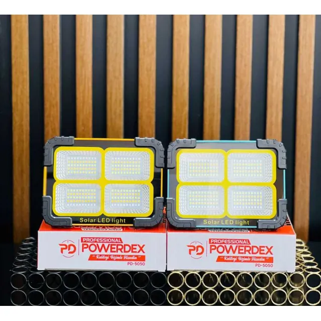Powerdex PD-5050 Profesyonel Projektör Modlu Çakar Işıklı Güneş Enerjili El Feneri Powerdex PD-5050 Profesyonel Projektör Modlu Çakar Işıklı Güneş Enerjili El Feneri