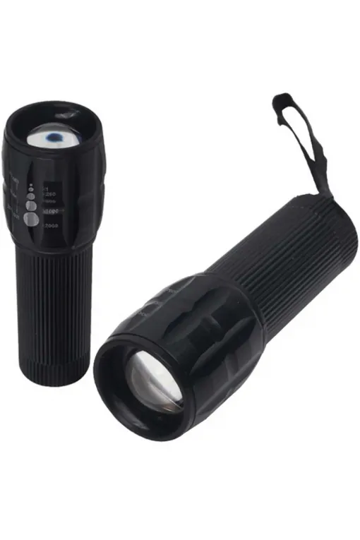 Powermaster 9499 MX-7303 Power Ledli Pilli Zoomlu+Flash Özellikli El Feneri Powermaster 9499 MX-7303 Power Ledli Pilli Zoomlu+Flash Özellikli El Feneri