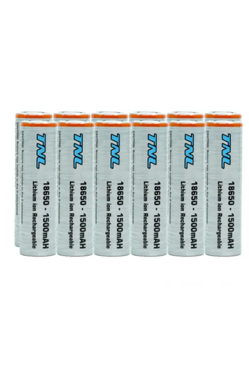 TNL 18650 12'li 1500mah 3.7v Li-ion Başlıksız Pil Batarya TNL 18650 12'li 1500mah 3.7v Li-ion Başlıksız Pil Batarya