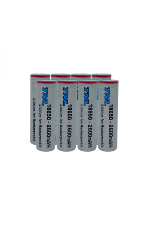 8 Adet TNL 18650 2600mAH 3C 3.7V Li-ion Başlıksız Şarj Edilebilir Pil 8 Adet TNL 18650 2600mAH 3C 3.7V Li-ion Başlıksız Şarj Edilebilir Pil