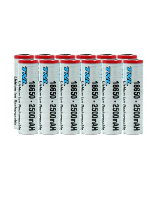 12 Adet TNL ICR18650 3.7V 2500mAh 30A Discharge Şarj Edilebilir Li-ion Pil 12 Adet TNL ICR18650 3.7V 2500mAh 30A Discharge Şarj Edilebilir Li-ion Pil