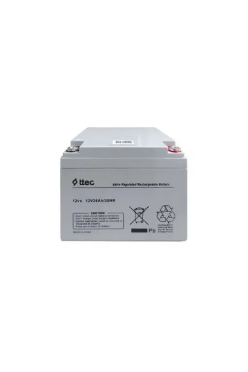 Ttec 12V 26Ah Bakımsız Kuru Akü-Üretim Yılı 2024 Ttec 12V 26Ah Bakımsız Kuru Akü-Üretim Yılı 2024