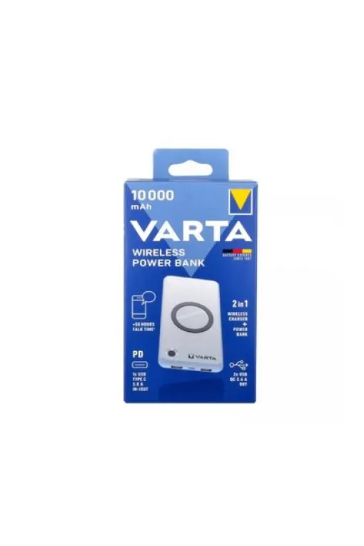 Varta 57913 Wireless Powerbank 10000 mAh Varta 57913 Wireless Powerbank 10000 mAh