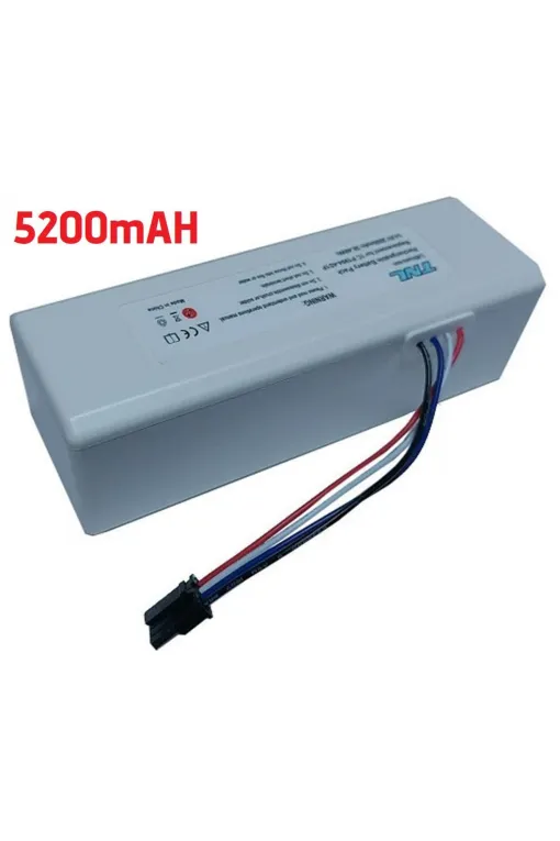 Xiaomi Mi Vacuum Mop 1C Robot Süpürge için 14.4v 5200mAH Muadil Batarya Xiaomi Mi Vacuum Mop 1C Robot Süpürge için 14.4v 5200mAH Muadil Batarya